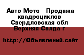 Авто Мото - Продажа квадроциклов. Свердловская обл.,Верхняя Салда г.